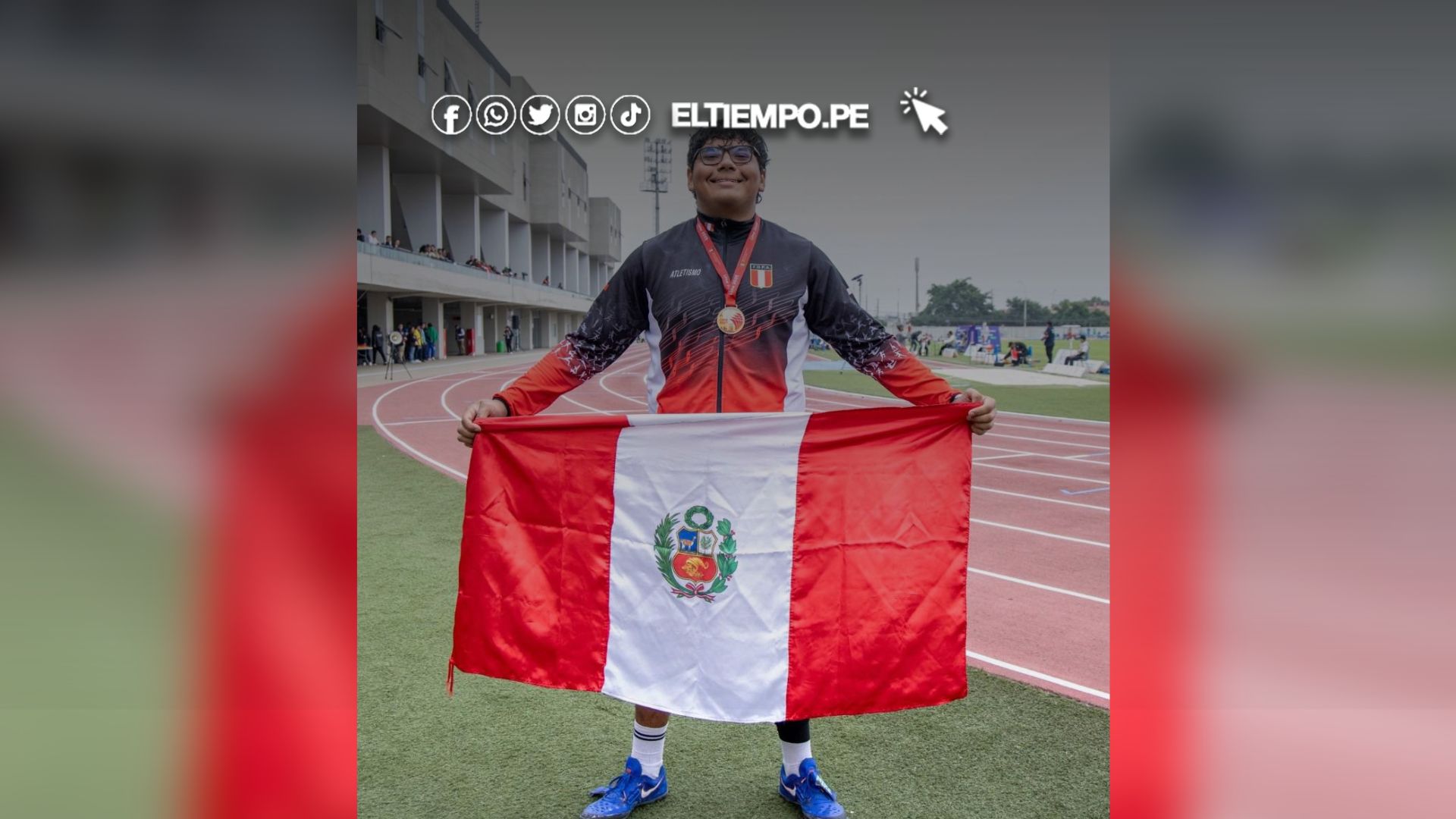 Luis Fossa conquista la medalla de plata en lanzamiento de disco en el Sudamericano U20 Luis Fossa conquista la medalla de plata en lanzamiento de disco en el Sudamericano U20