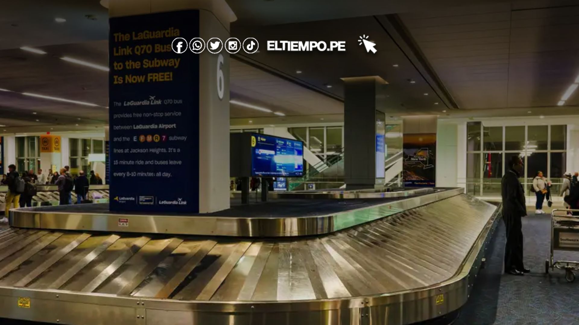 Caos en aeropuertos de Nueva York: choque entre aviones por escasez de controladores aéreos