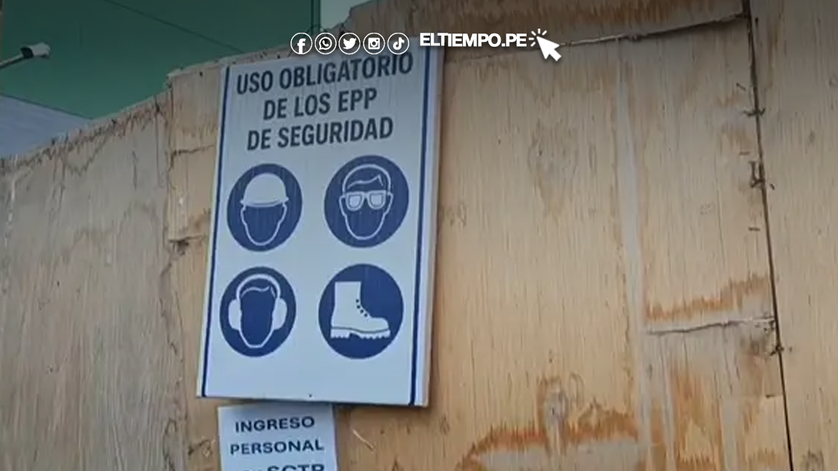 Trabajador murió dentro de obra de colegio en Chiclayo