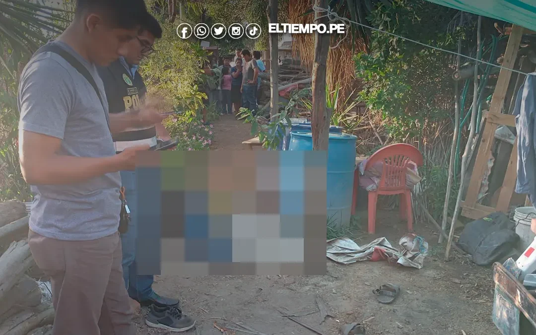 Piura: A palazos, asesina a su propio padre por llamarle la atención en Catacaos