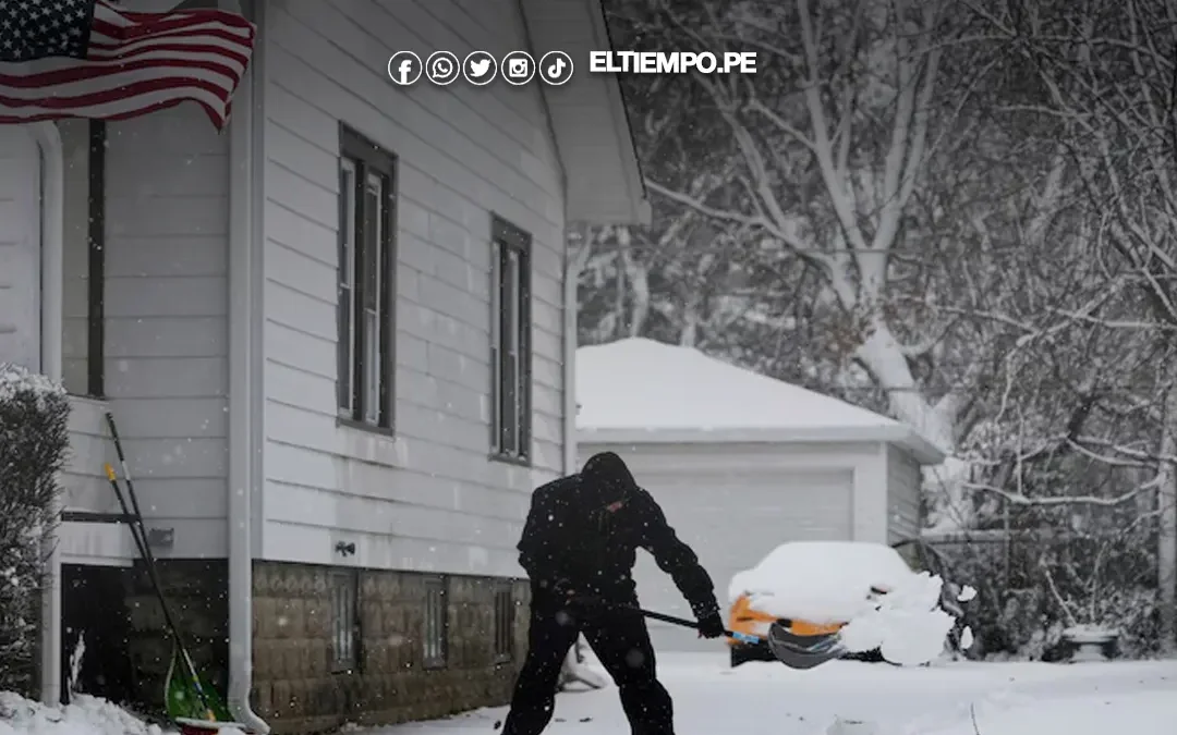 Una nueva ola de frío ártico afecta a más de noventa millones de personas en Estados Unidos