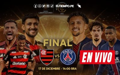Flamengo vs PSG EN VIVO HOY final de Copa Intercontinental 2025: Transmisión online