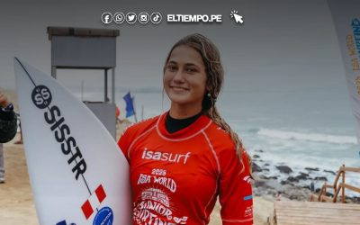 Piurana se consagra subcampeona mundial juvenil de surf
