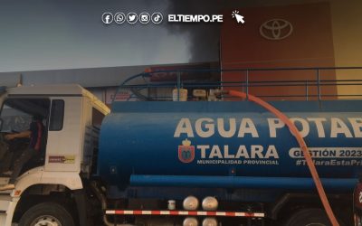 Incendio en concesionario Autonort Toyota de Talara reaviva temores por nuevos atentados en la provincia