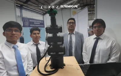 ¡Hecho en Perú! Ingenieros de la UNI fabrican prototipo de robot industrial a bajo costo
