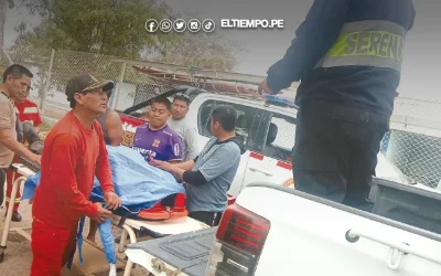 Bajo Piura: Trabajos en techo de un mercadillo acaba en tragedia