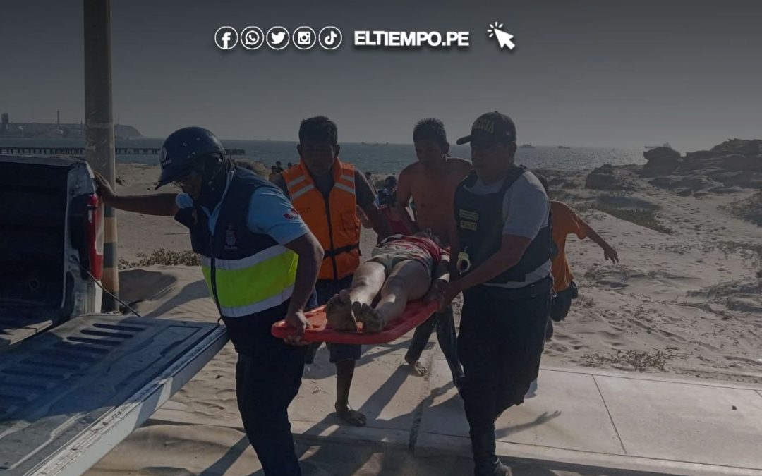 Menor salva de morir ahogada en Las Peñitas de Talara