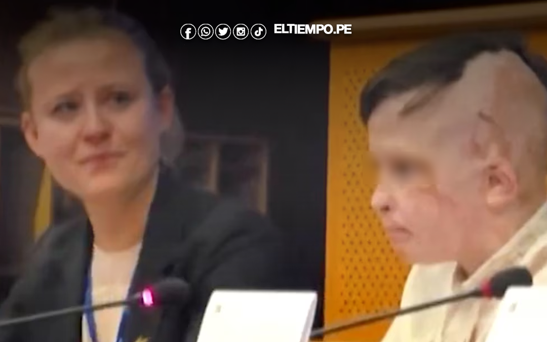 Niño ucraniano conmueve al Parlamento Europeo al contar la muerte de su madre en un ataque a un hospital