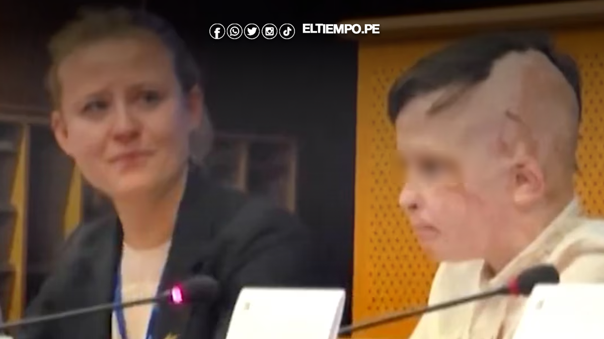 Niño ucraniano conmueve al Parlamento Europeo al contar la muerte de su madre en un ataque a un hospital Niño ucraniano conmueve al Parlamento Europeo al contar la muerte de su madre en un ataque a un hospital