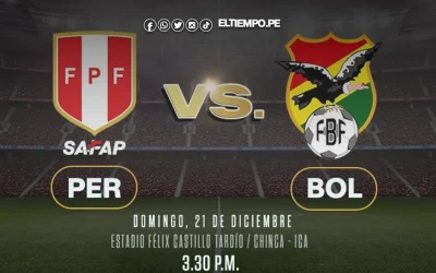 Perú vs Bolivia juegan este 21 de diciembre: ¿Dónde ver el partido amistoso?