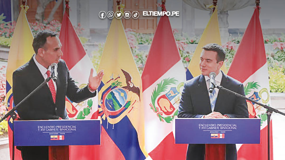 Perú y Ecuador acuerdan reforzar las fronteras Perú y Ecuador acuerdan reforzar las fronteras