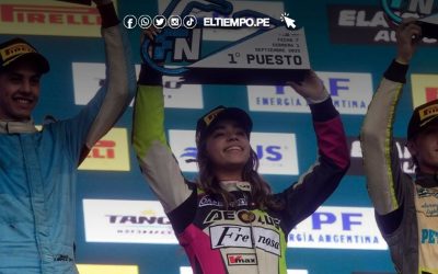 Piloto peruana Daniella Oré afronta la última carrera de la Fórmula Nacional Argentina con la mira en el podio