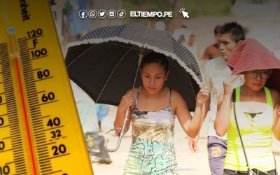 Senamhi activa “alerta roja por altas temperaturas”