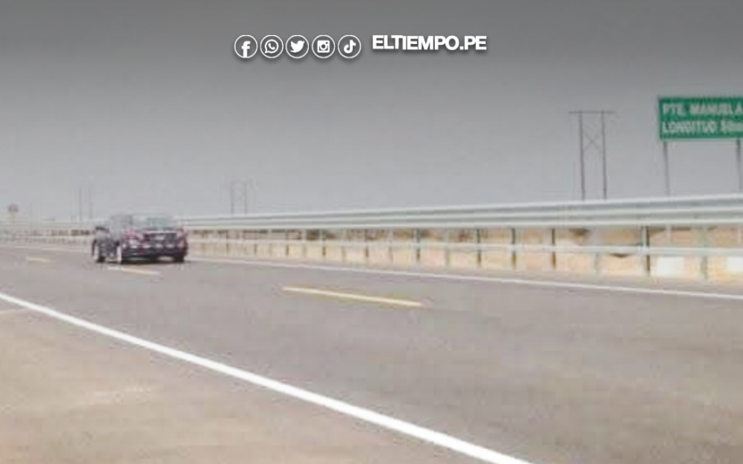 Carretera Panamericana norte será concesionada: vía va desde Talara hasta Tumbes