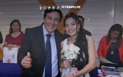 Las 32 parejas que se casaron en el Parque Néstor Martos de Piura