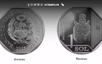 Banco Central de Reserva del Perú (BCRP) pone en circulación nueva moneda de S/ 1 alusiva a la Cultura Nasca