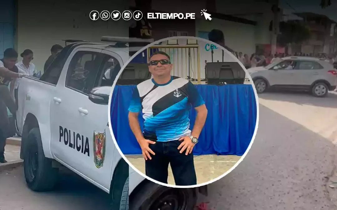 Sujetos en moto asesinan a balazos a docente en la puerta de colegio