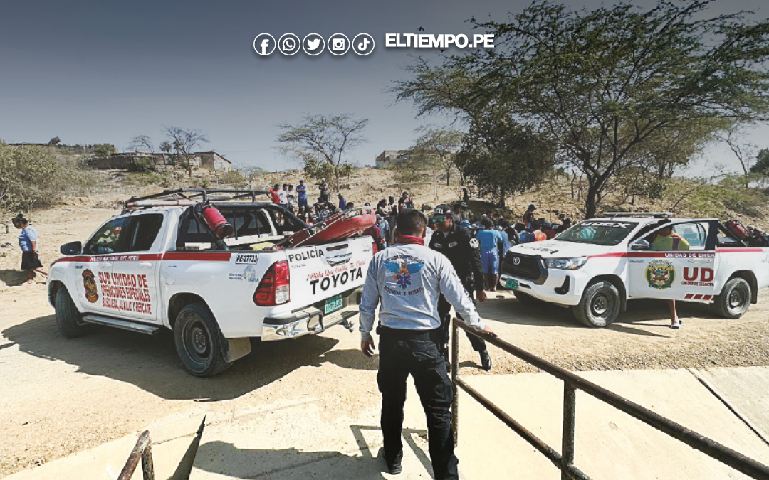 Sullana: Rescatan cuerpo de menor ahogado