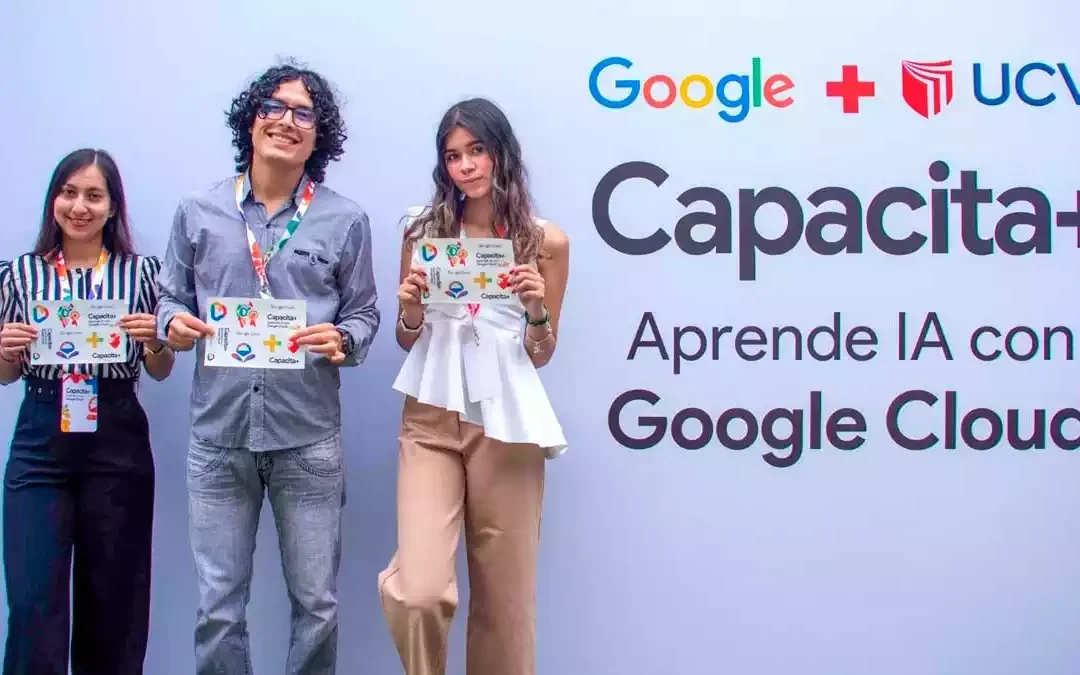 Estudiantes peruanos hacen historia mundial en capacitación de IA junto a Google y Capacita+