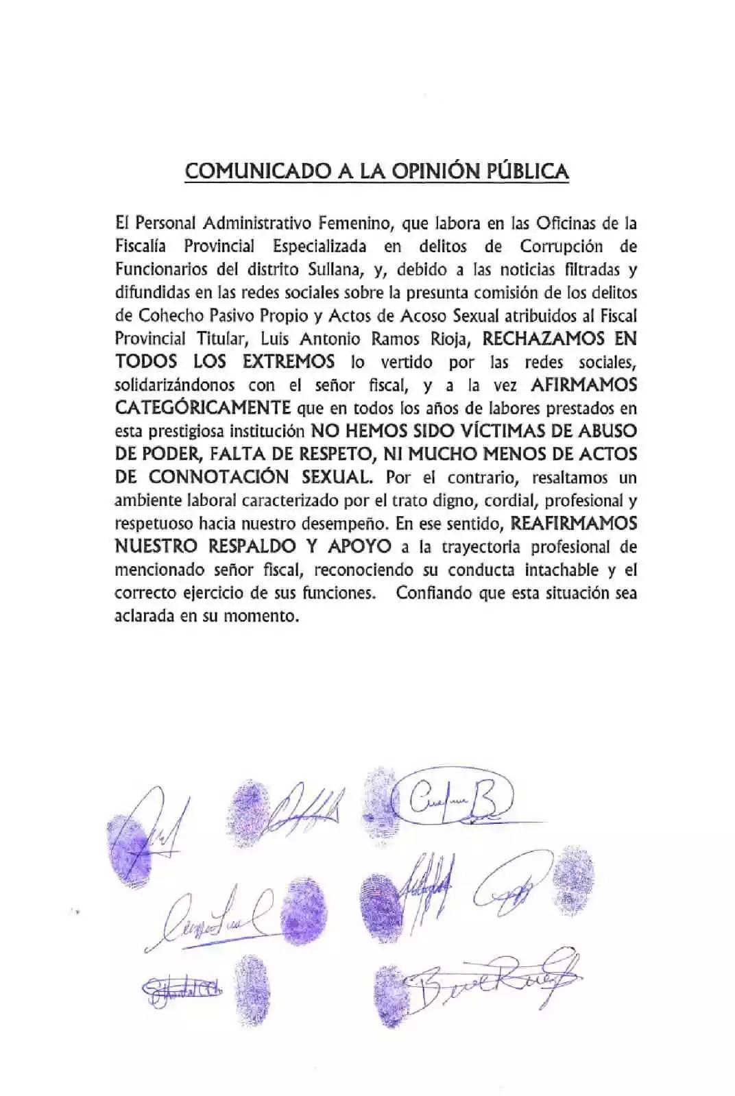 Luis Antonio Ramos Rioja,Denuncian a fiscal anticorrupción