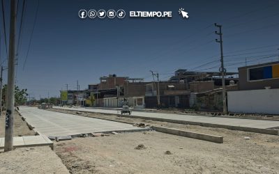 Sullana: Vecinos de las urbanizaciones Santa Rosa, Jardín y Villa Primavera se quejan por retraso en obra
