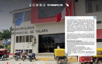 Alcalde de Talara se pronuncia sobre la privatización de Petroperú
