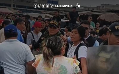 Violentos disturbios se registran en Aguas Verdes durante operativo conjunto de Policía y Ejército