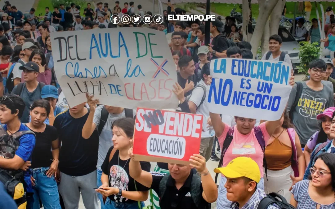 Hoy protestan por costos excesivos en TUPA de la UNP